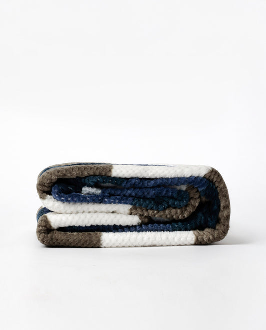 Manta Una Capa Cuadro Clásico Corel Jacquard