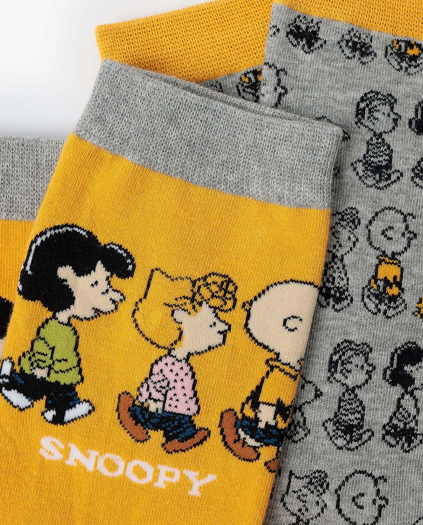 Calcetín de Caña Normal Snoopy & Friends para Mujer, (Caja de 6 pares)