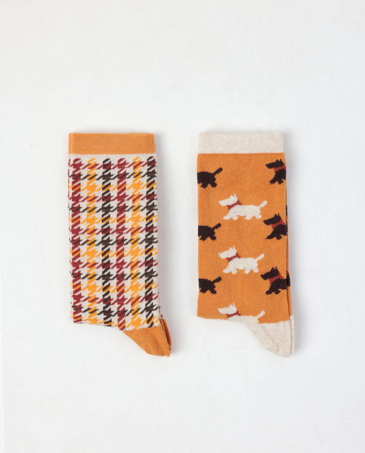 Calcetín de Caña Normal Lou Lou Returns para Mujer, (Caja de 6 pares)