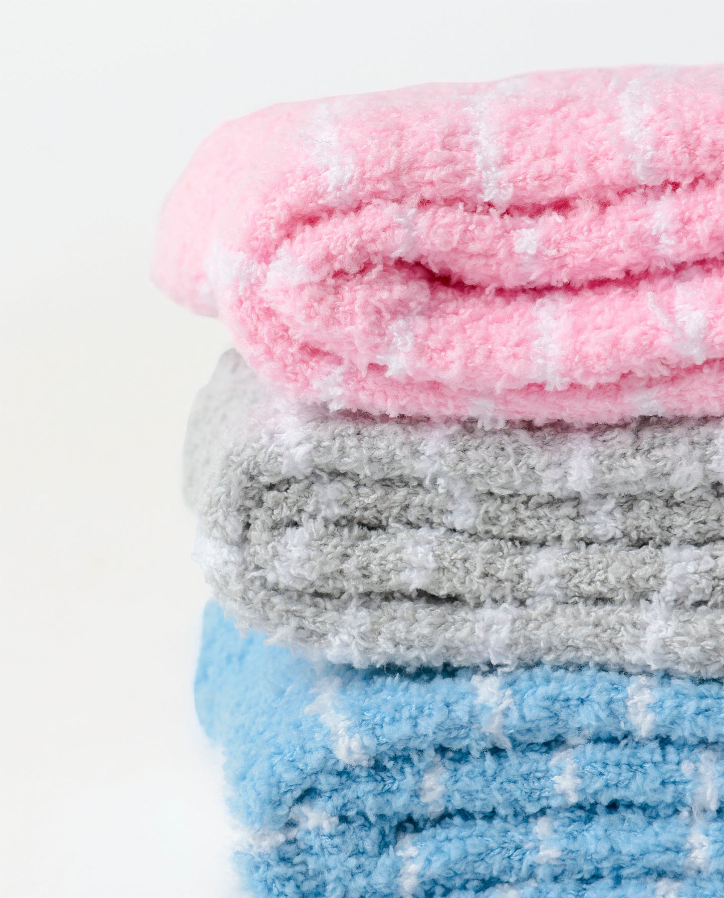 HOME Calcetín de Caña Normal Stripes Home para Mujer, (Caja de 6 pares)