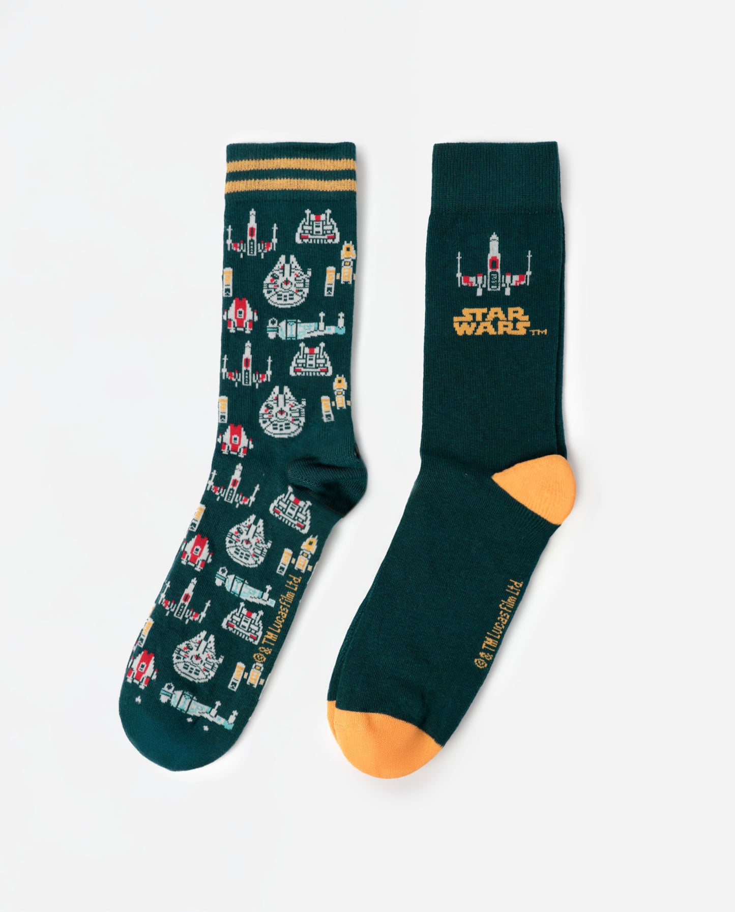 Calcetín de Caña Normal Spaceship para Hombre, (Caja de 6 pares)