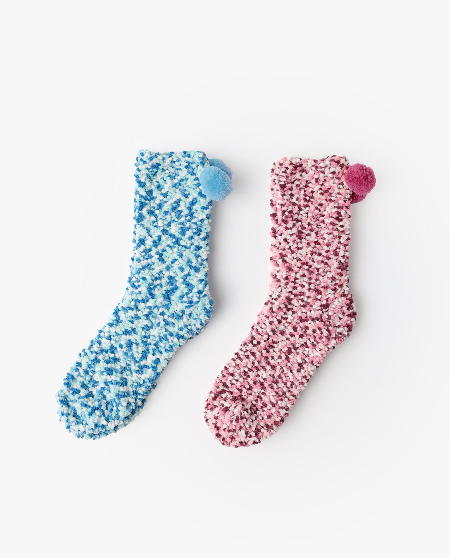 Calcetín de Caña Normal Chenille para Mujer, (Caja de 6 pares)