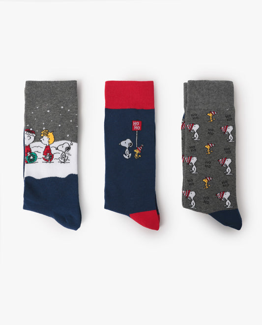 Calcetín Mediano Super HoHo Mood para Hombre, (Caja de 3 unidades)