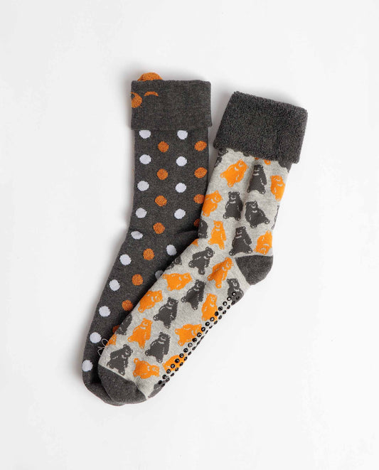 Calcetín Antideslizante Warm Hug para Mujer, (Caja de 6 pares)