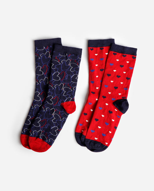 Calcetín Mediano Take me to Paris para Mujer, (Caja de 6 unidades)