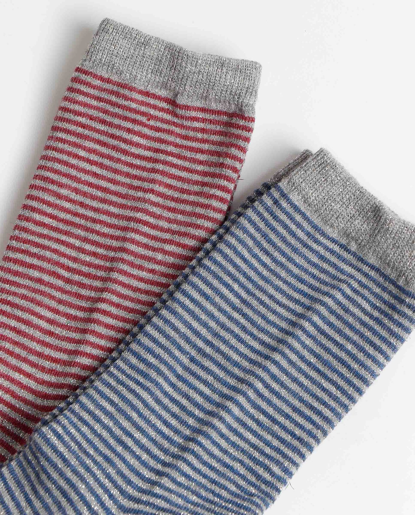 Calcetín Mediano Stripes para Mujer, (Caja de 6 unidades)