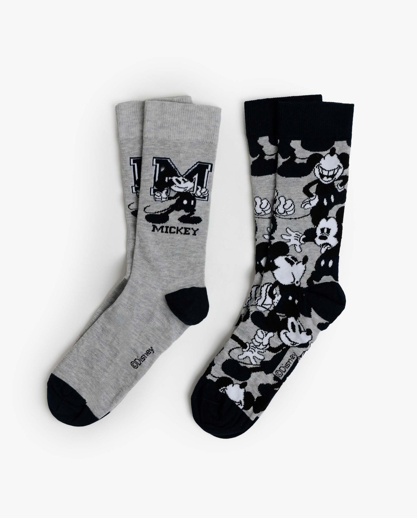 Calcetín Mickey Jeans para Mujer, (Caja de 6 unidades)