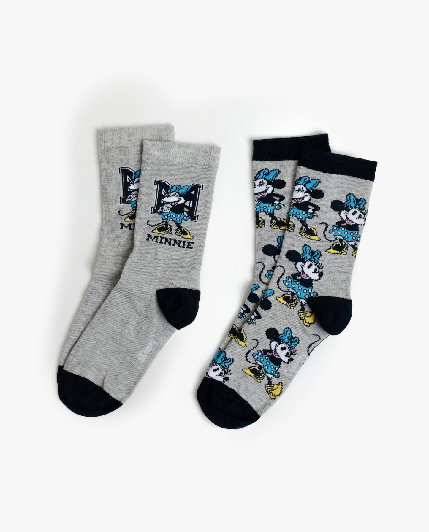 Calcetín Mickey Jeans para Hombre, (Caja de 6 unidades)