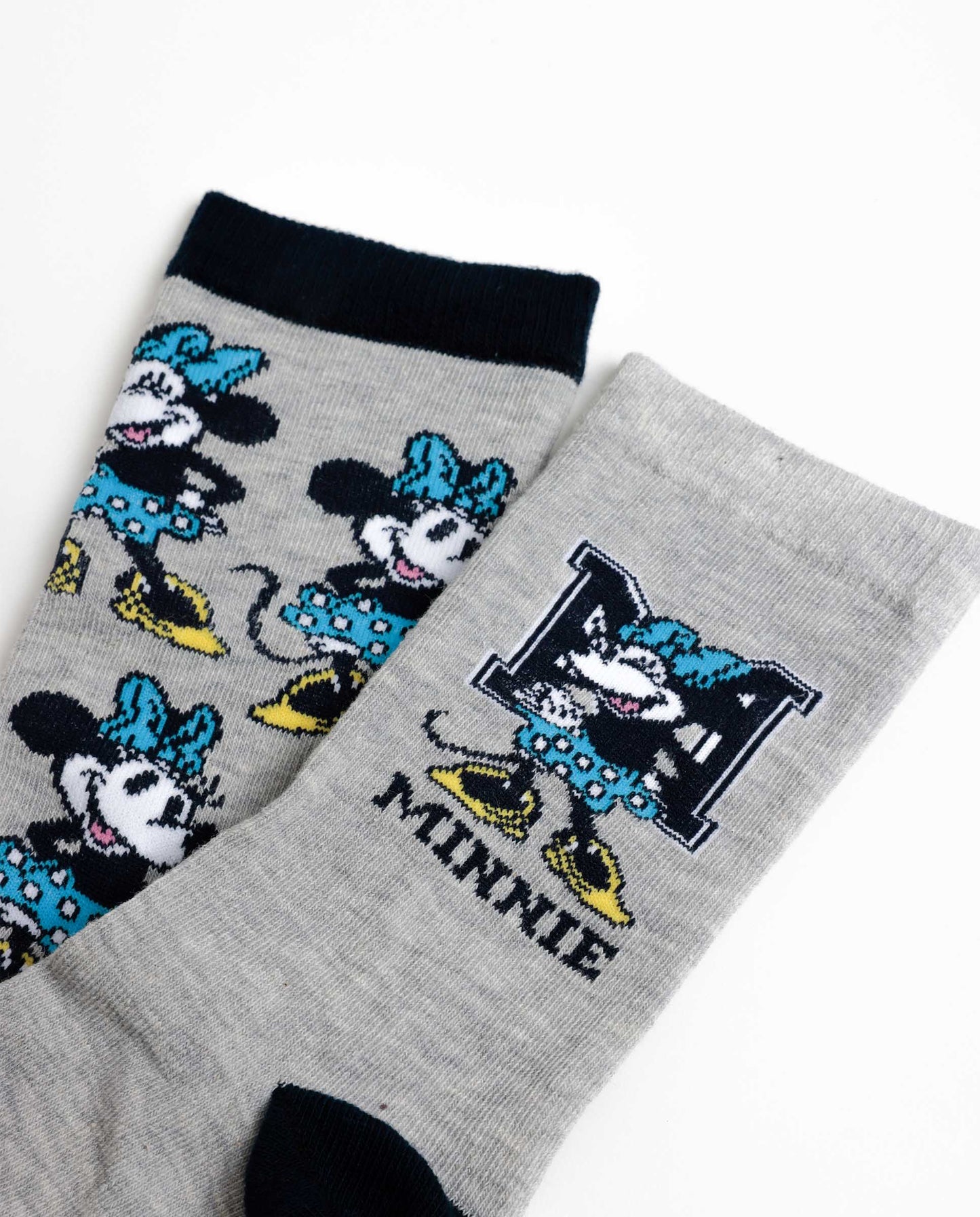 Calcetín Mickey Jeans para Hombre, (Caja de 6 unidades)