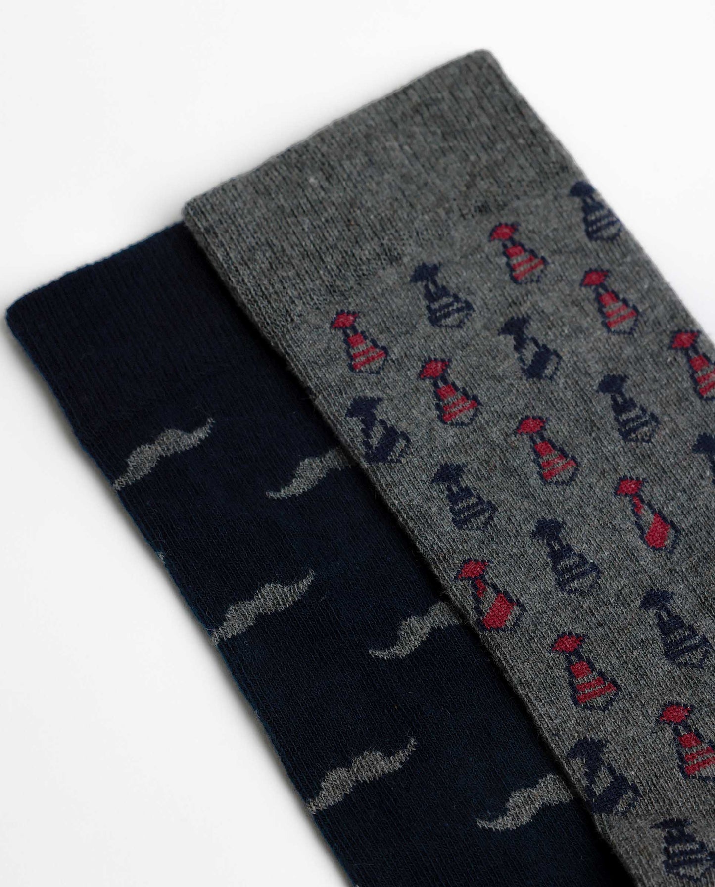 Calcetín Mediano Elegant para Hombre, (Caja de 6 unidades)