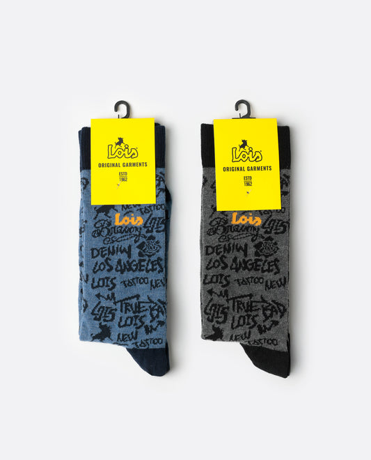Calcetín Mediano Trap Socks para Hombre, (Caja de 6 unidades)