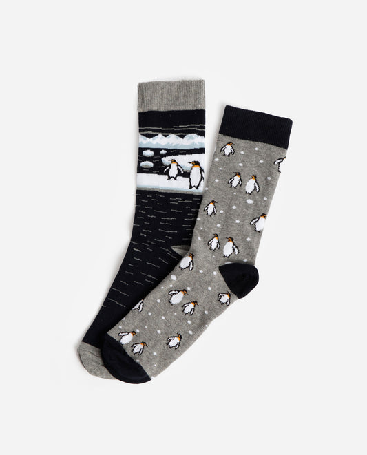 Calcetín Mediano Ice Walker para Hombre, (Caja de 6 unidades)