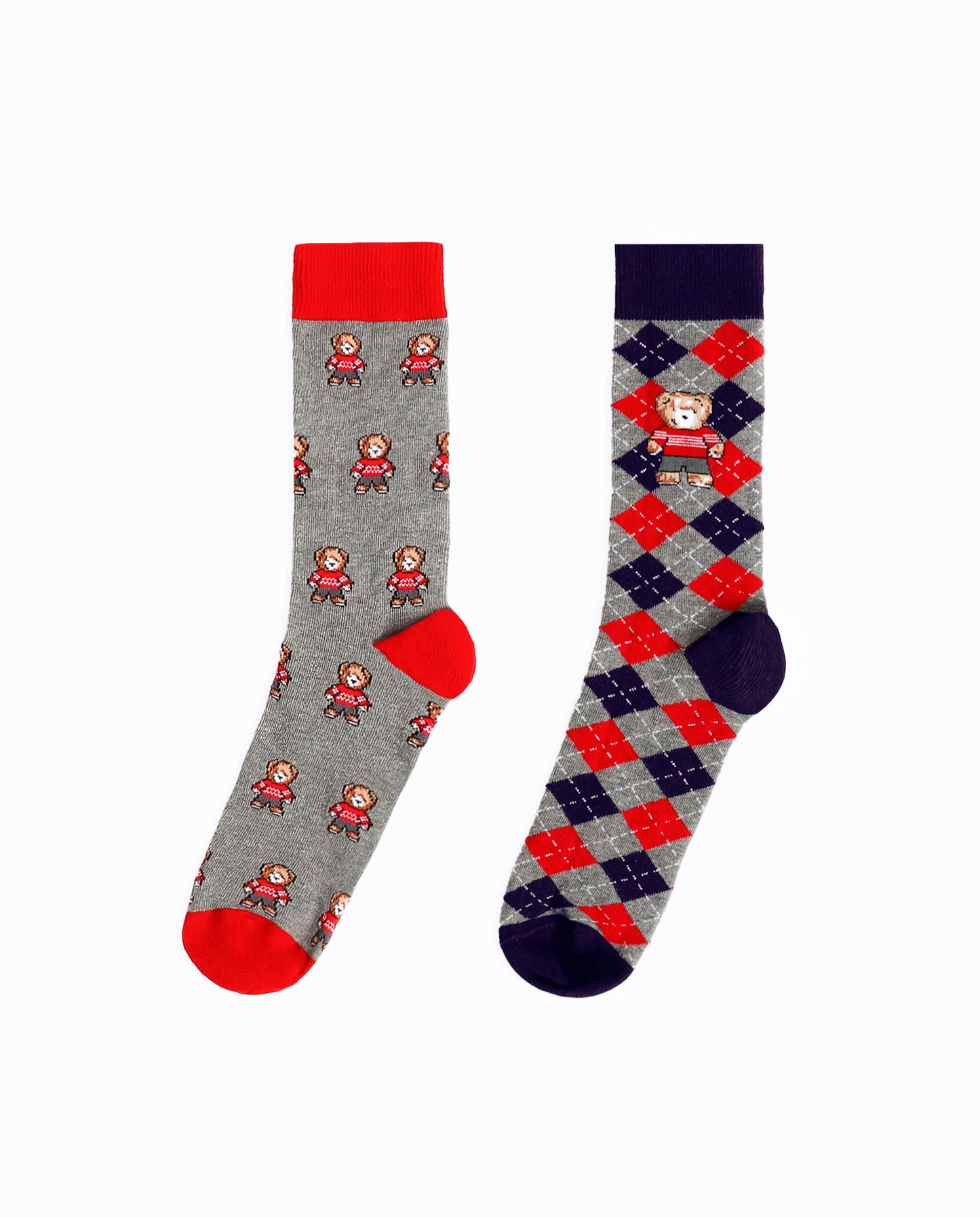 Calcetín Mediano My Bear para Hombre, (Caja de 12 unidades)