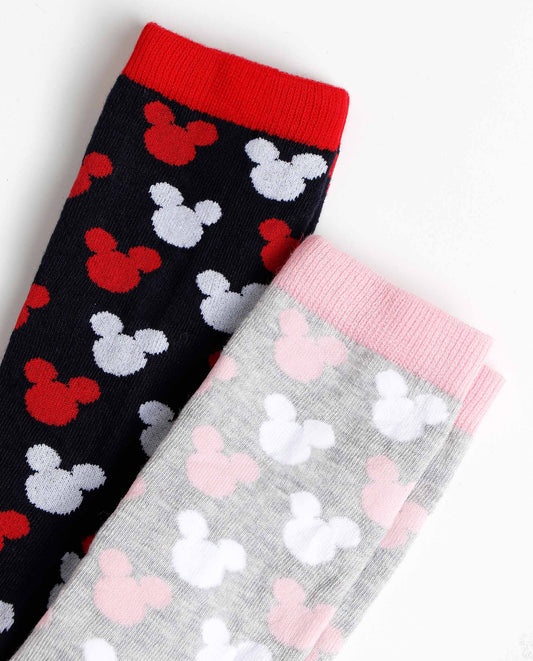 Calcetín Mediano Minnie para Mujer, (Caja de 6 unidades)