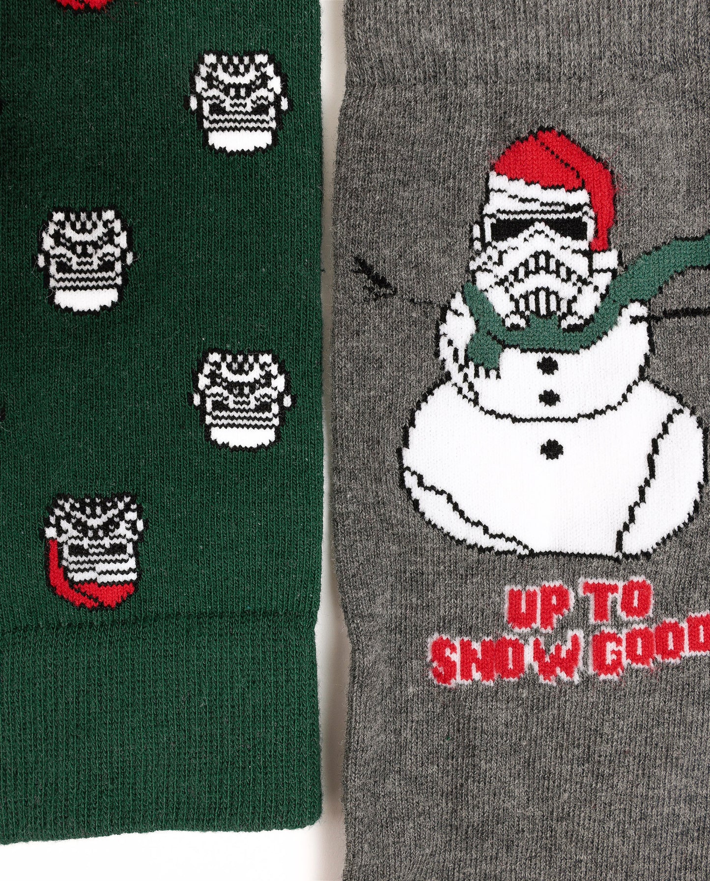 Calcetines Snowtrooper Caja Metal Regalo para Hombre, (Pack 2 pares)