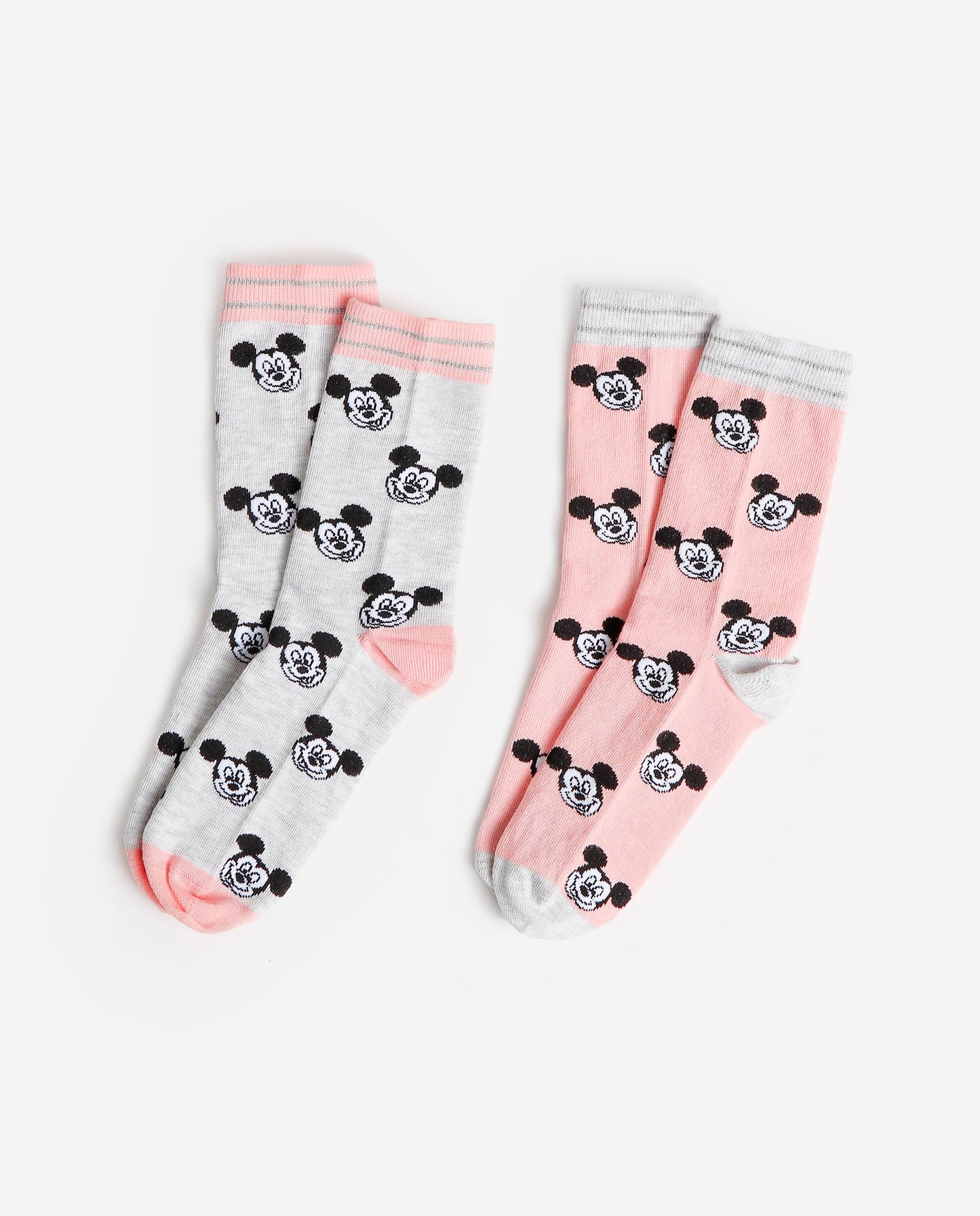 Calcetín Mickey Pink Small Faces para Mujer, (Caja de 6 unidades)