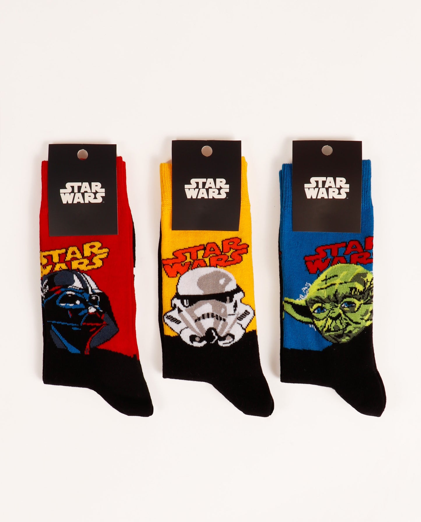 Calcetín Mediano Color Comic para Hombre, (Caja de 6 unidades)