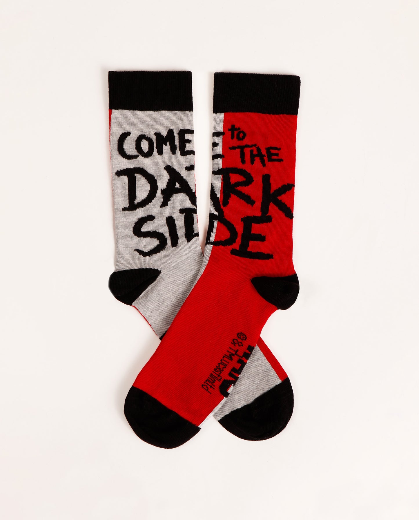 Calcetín Mediano Lado Oscuro para Hombre, (Caja de 6 unidades)