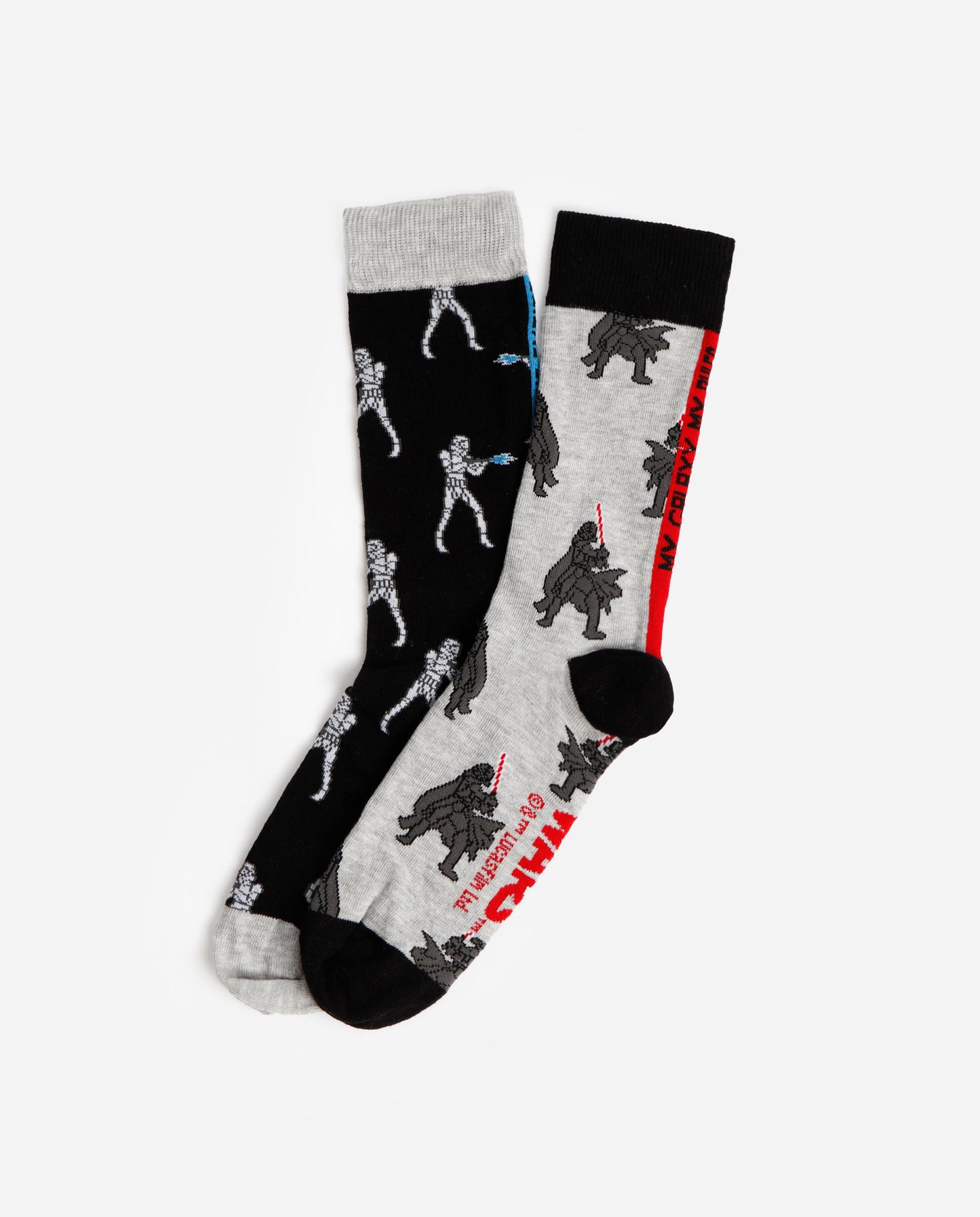 Calcetín Mediano Red & Blue para Hombre, (Caja de 6 unidades)