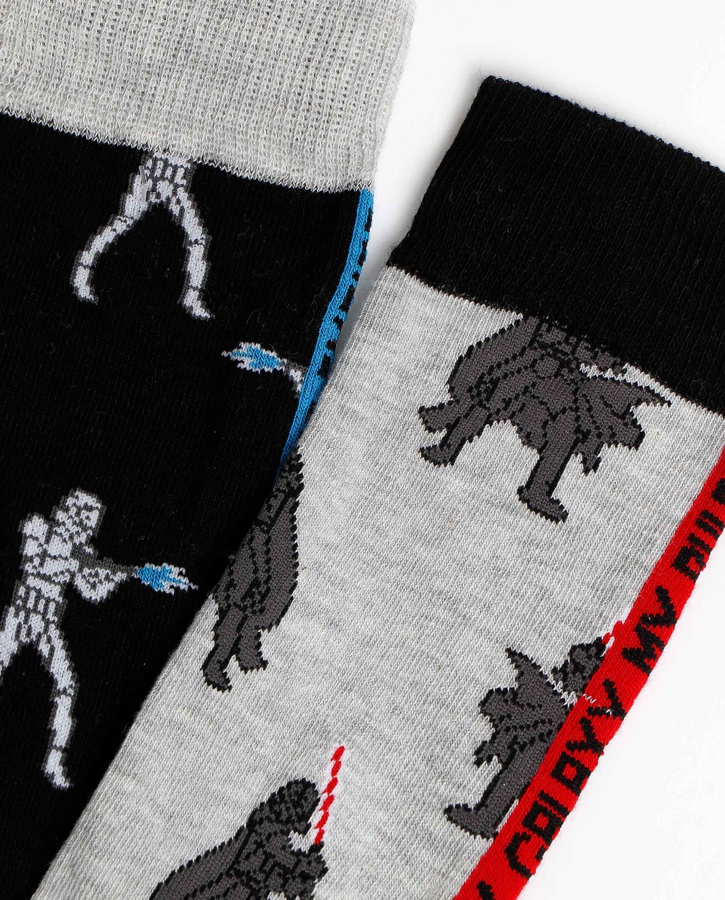 Calcetín Mediano Red & Blue para Hombre, (Caja de 6 unidades)