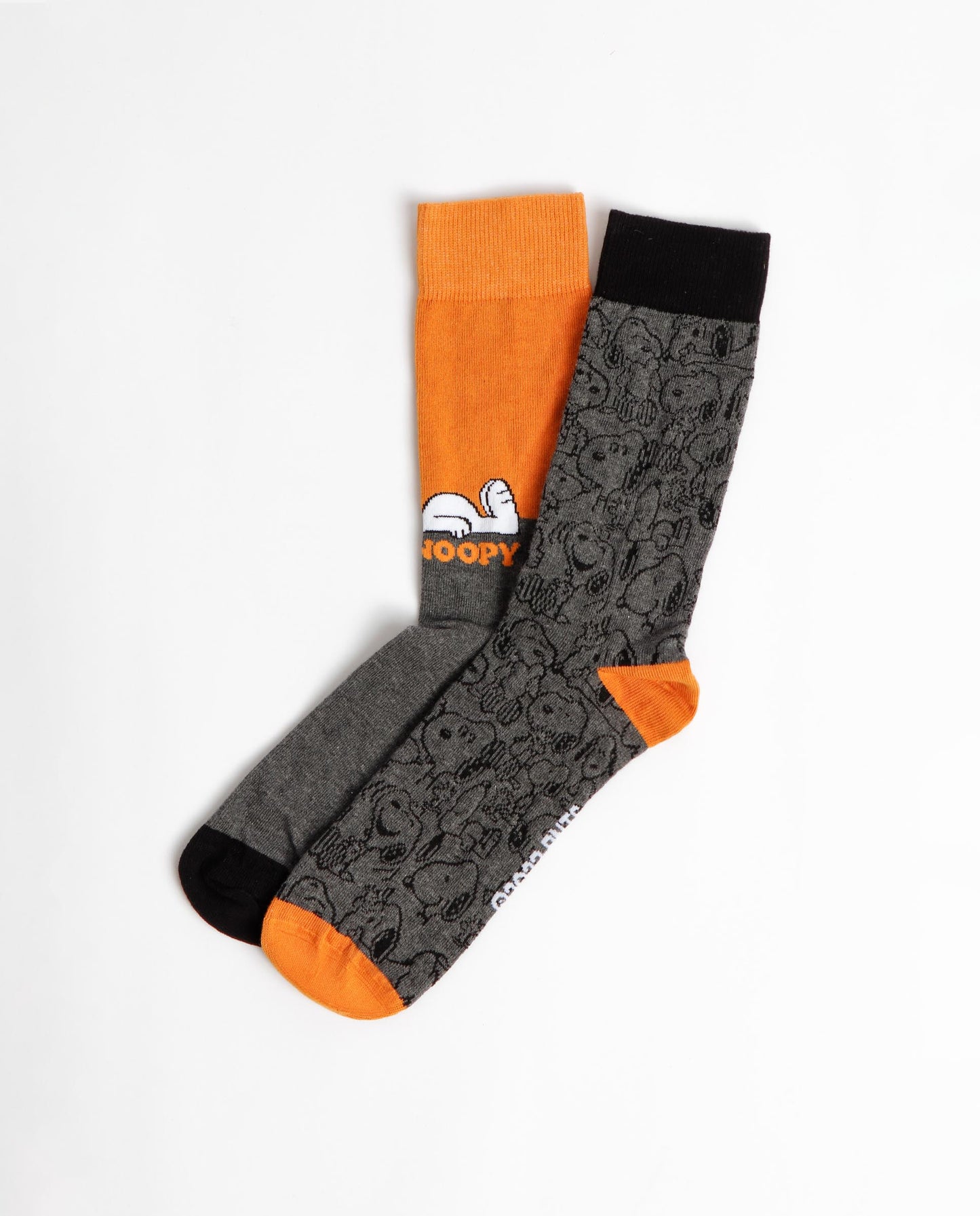 Calcetín Yellow Snoopy para Hombre, (Caja de 6 pares)