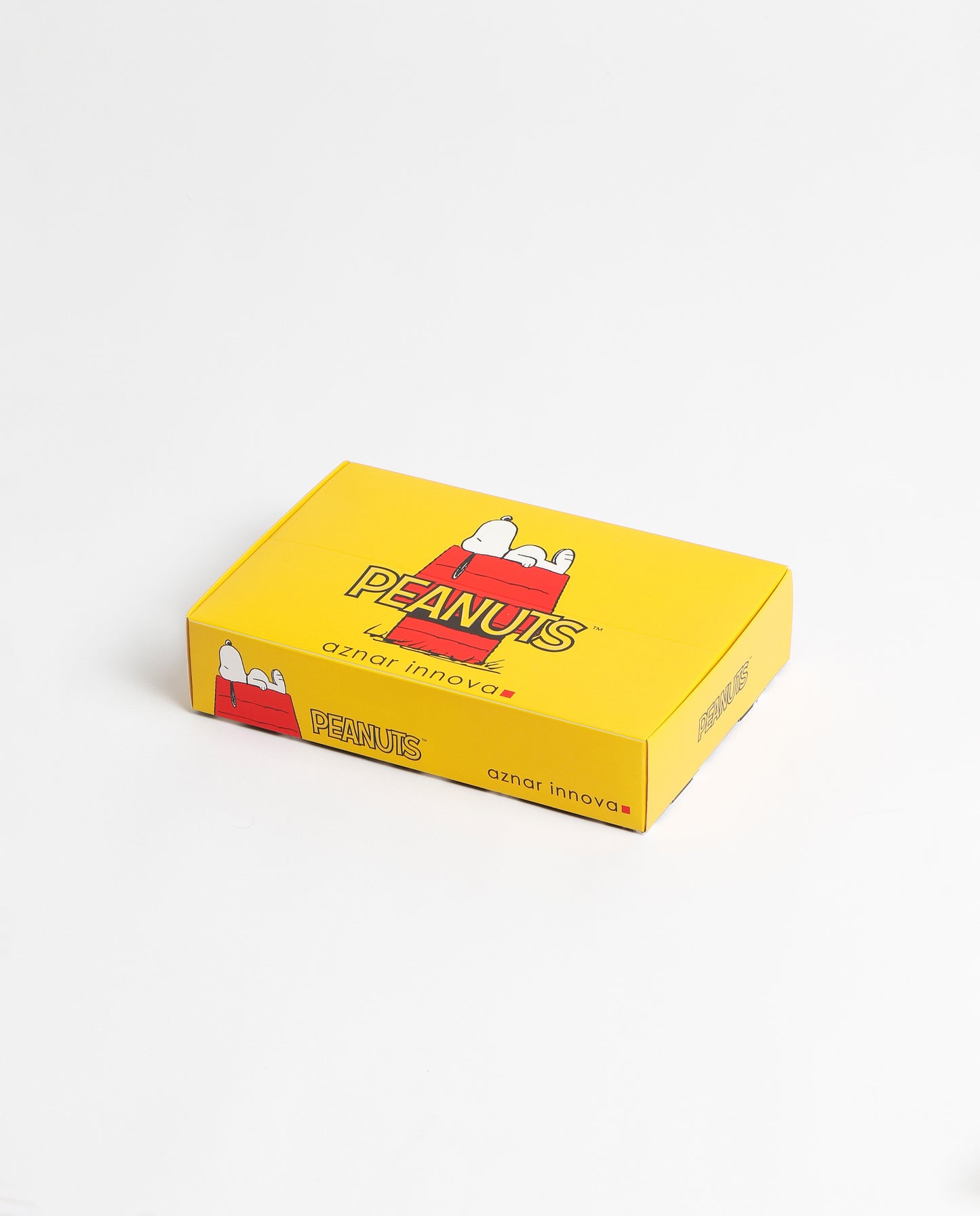 Calcetín Yellow Snoopy para Hombre, (Caja de 6 pares)