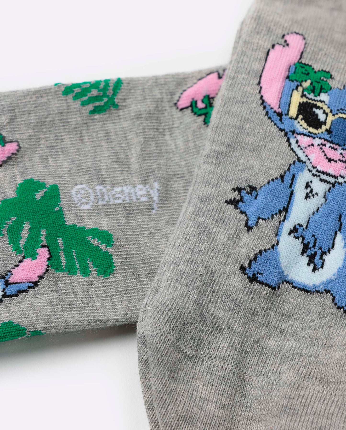 Calcetín Tobillero Tropical Stitch para Mujer, (Caja de 6 pares)