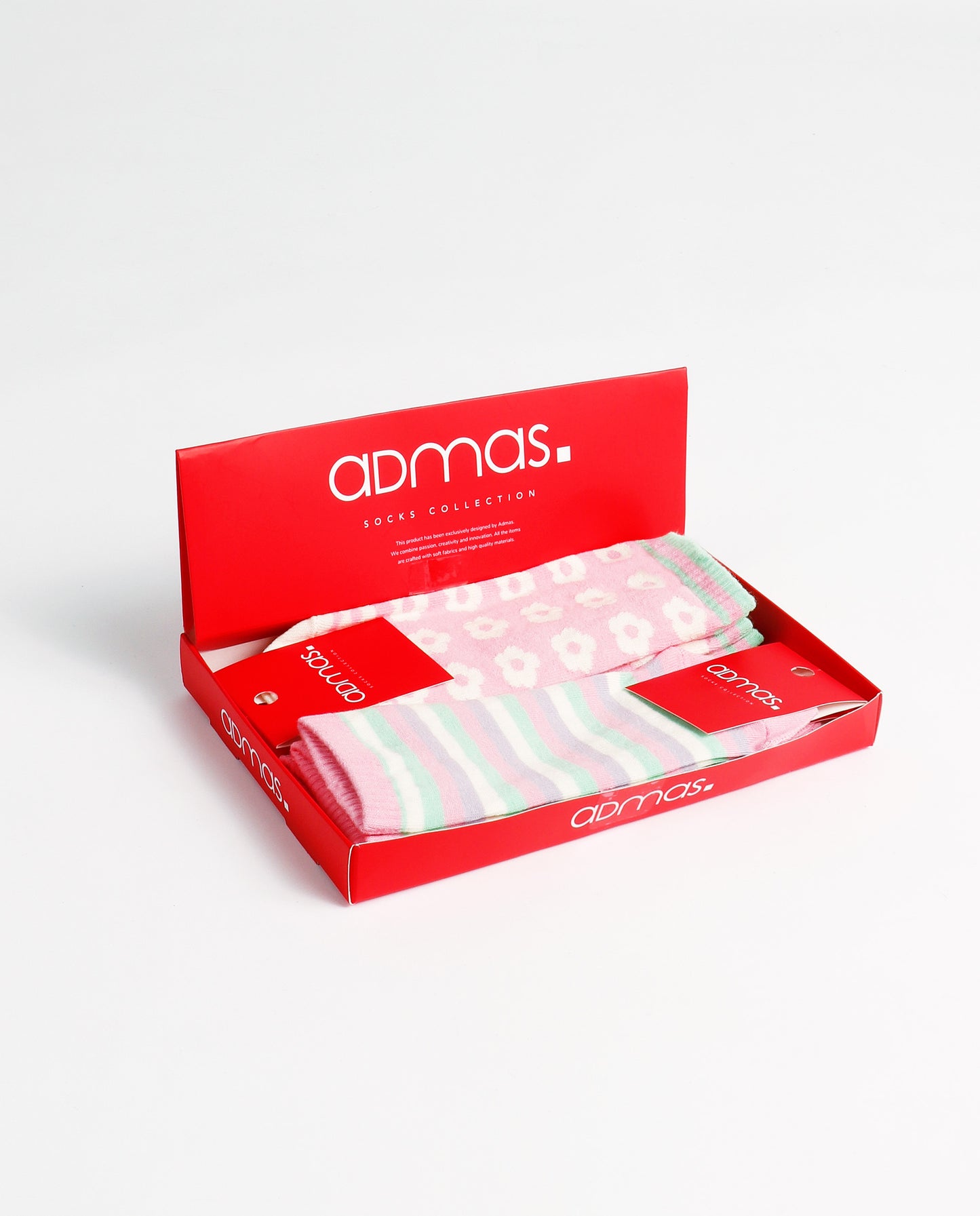 Calcetines Tobilleros Soft Flower para Mujer, (Caja de 6 pares)