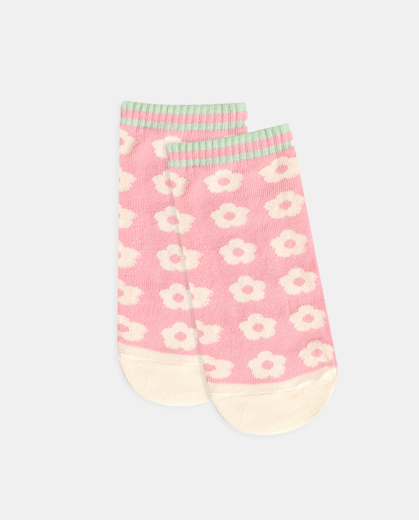 Calcetines Tobilleros Soft Flower para Mujer, (Caja de 6 pares)