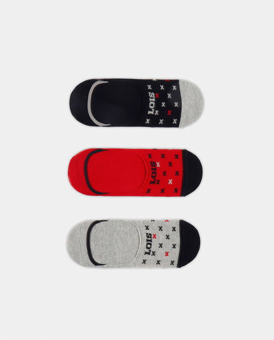 Calcetín Invisible Excess para Hombre, (Caja de 6 unidades)