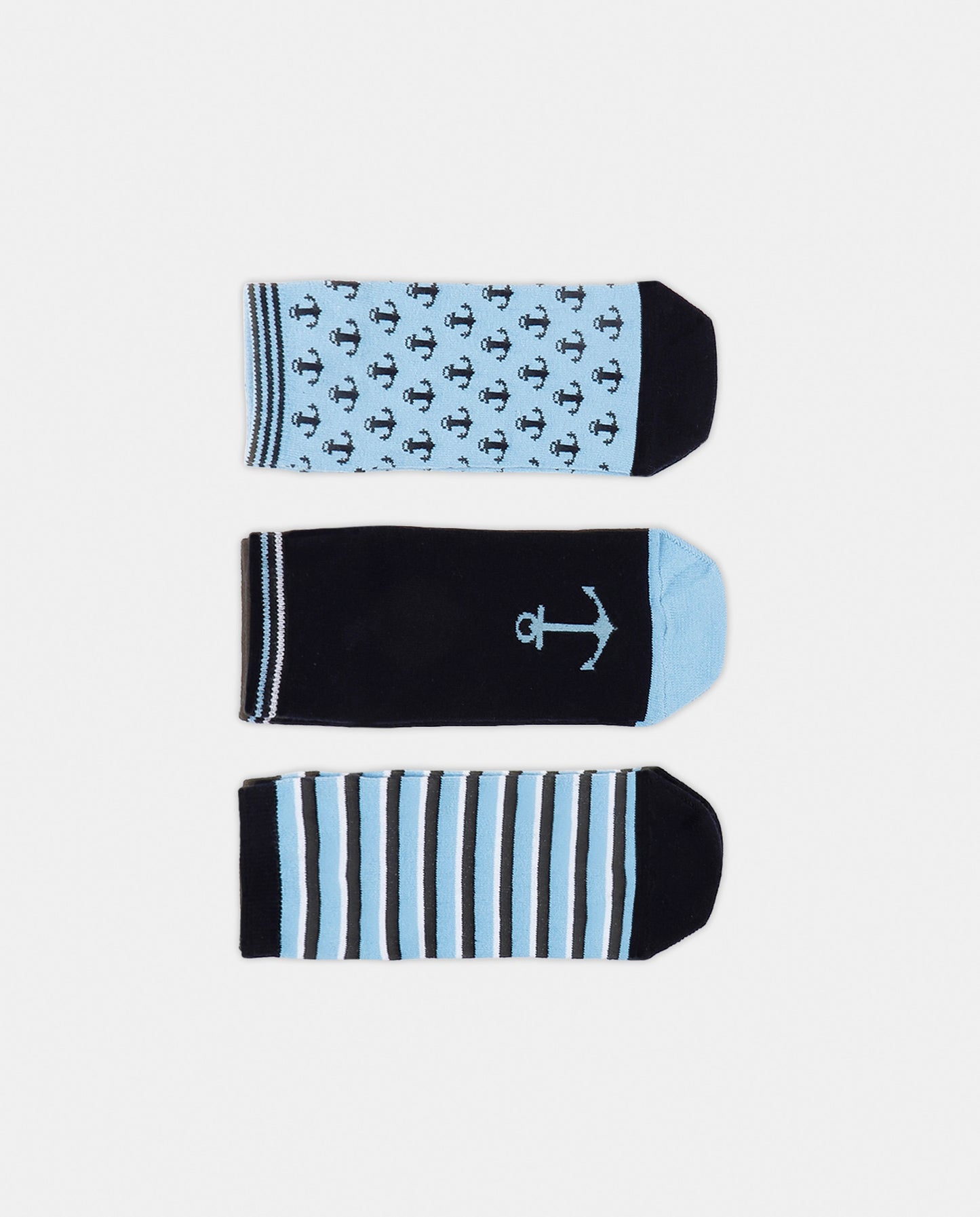 Calcetines Tobilleros Under The Sea para Mujer, (Caja de 6 pares)