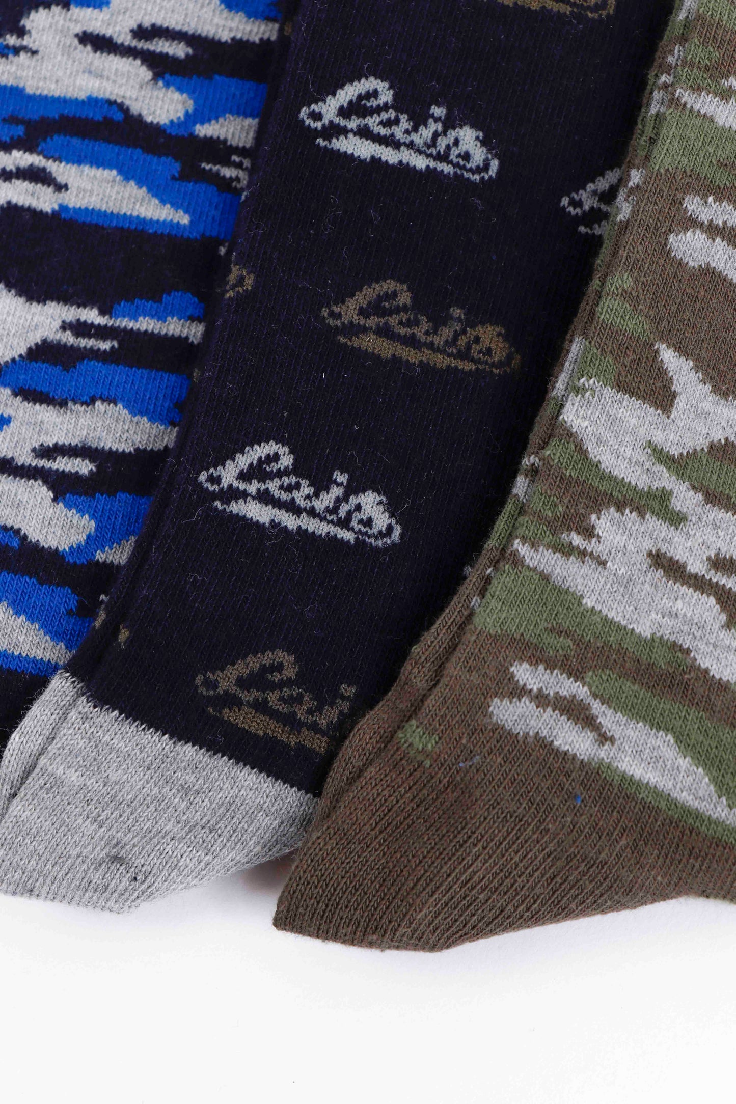 Calcetín Mediano Camo para Hombre, (Caja de 12 unidades)