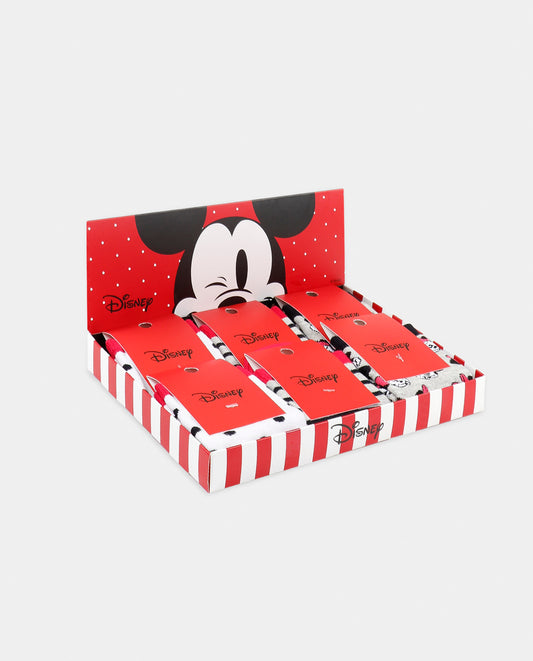 Calcetín Tobillero Minnie Couture para Mujer, (Caja de 6 unidades)