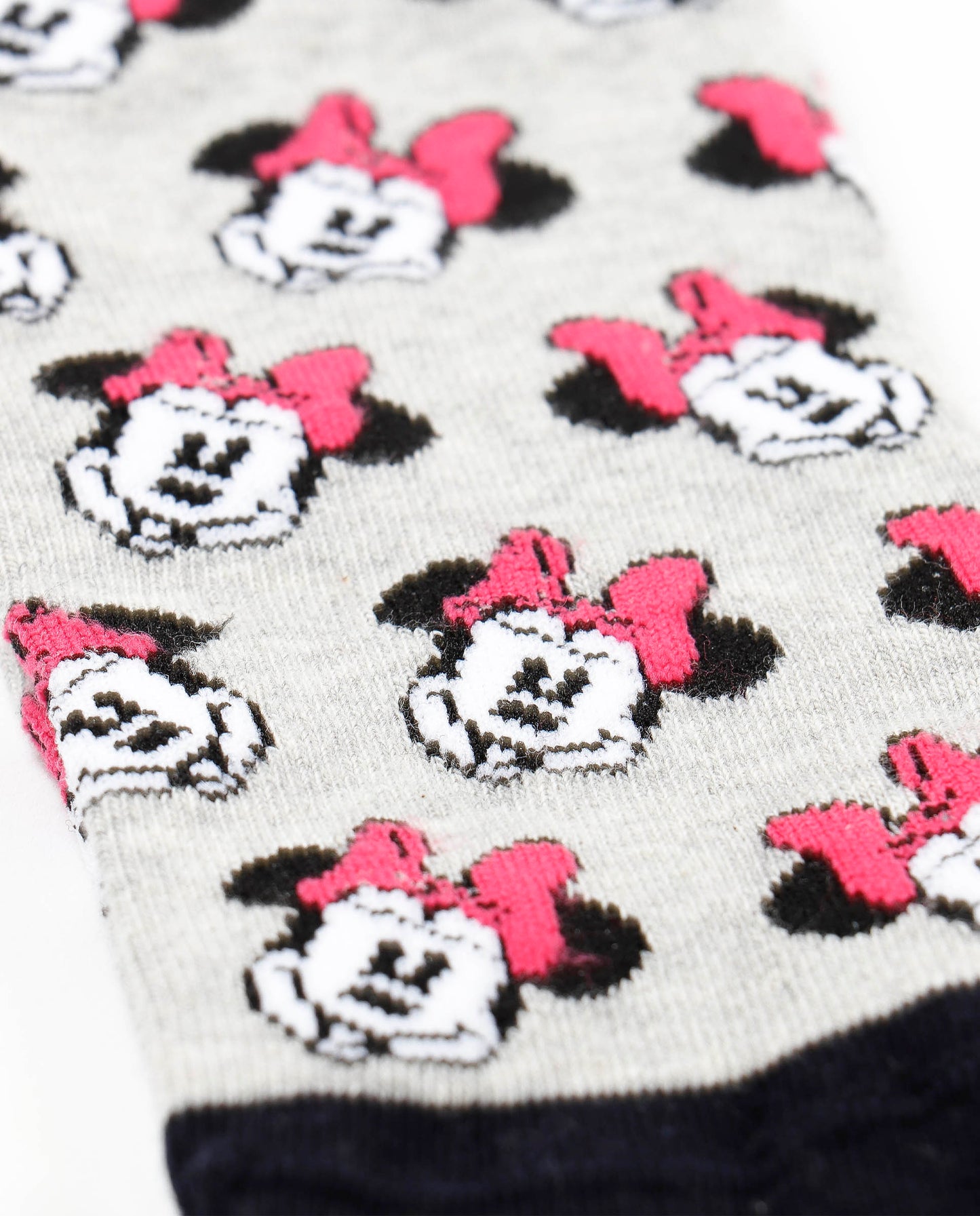 Calcetín Tobillero Minnie Couture para Mujer, (Caja de 6 unidades)