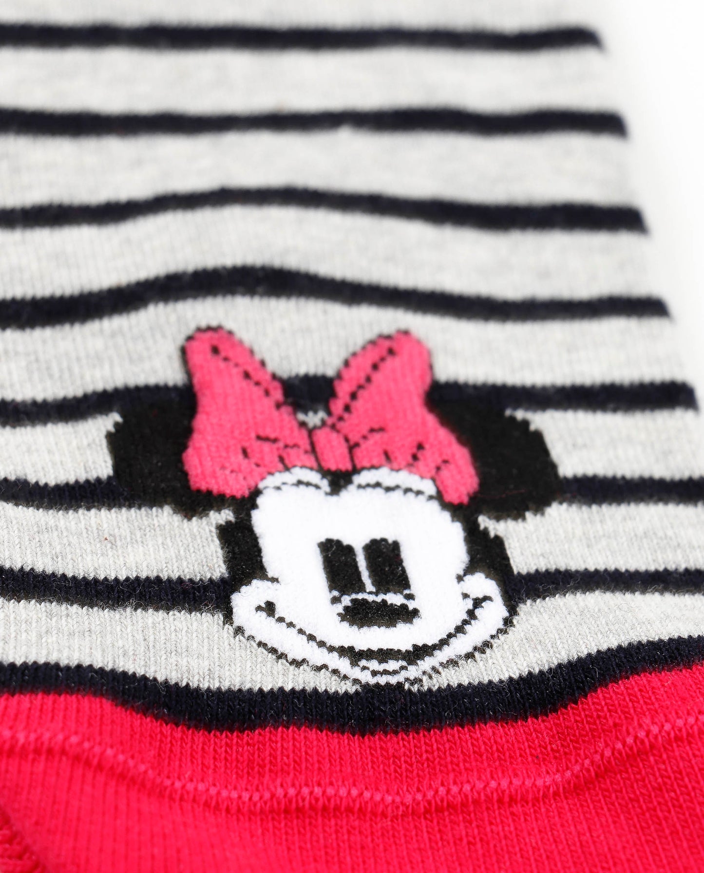 Calcetín Tobillero Minnie Couture para Mujer, (Caja de 6 unidades)