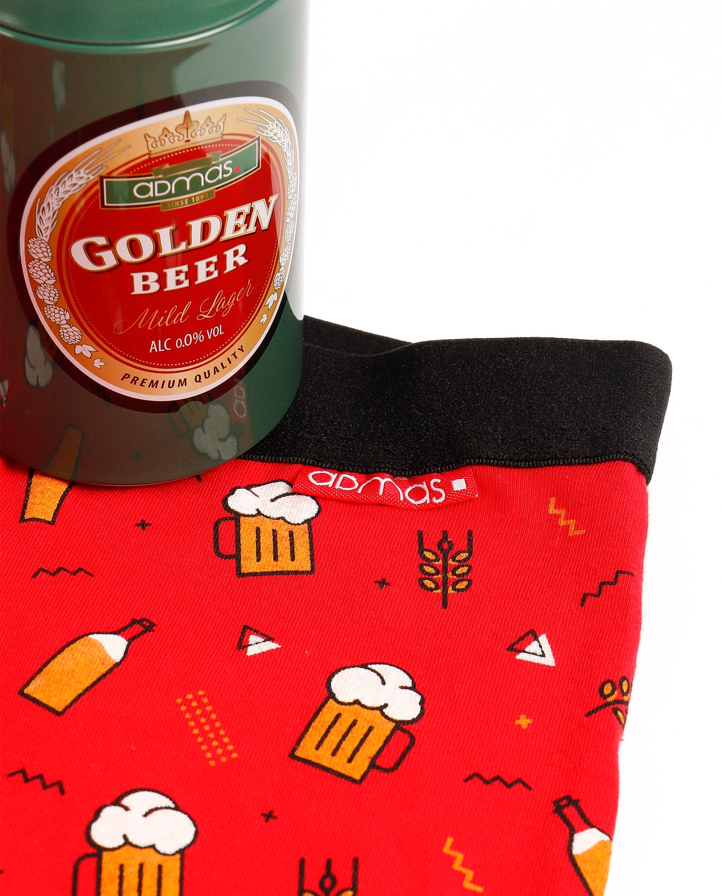 Calzoncillo/Boxer Cerveza Bote Metal Regalo para Hombre