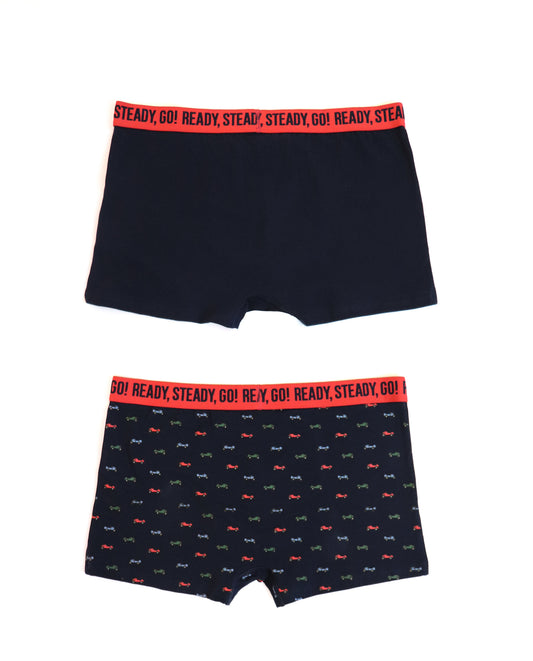 Calzoncillo/Bóxer Vintage Cars para Hombre, (Caja de 2 unidades)