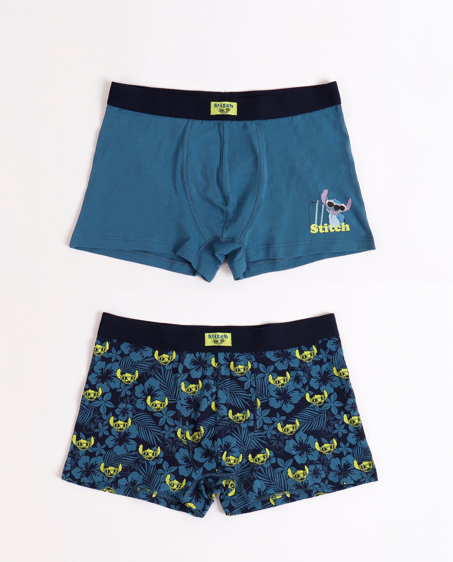 Calzoncillo/Bóxer Lilo & Stitch para Hombre, (Caja de 2 unidades)