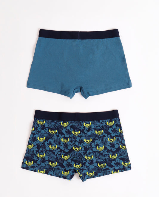 Calzoncillo/Bóxer Lilo & Stitch para Hombre, (Caja de 2 unidades)
