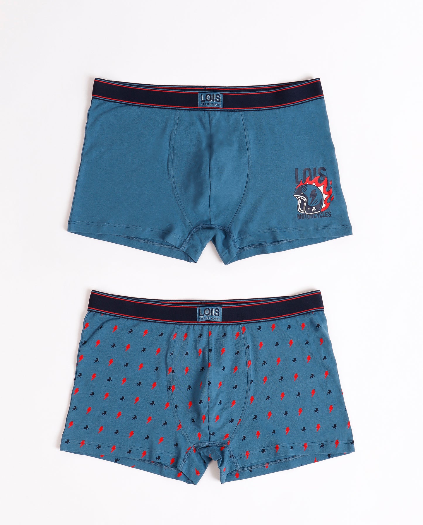 Calzoncillo/Bóxer Motorcycle para Hombre, (Caja de 2 unidades)