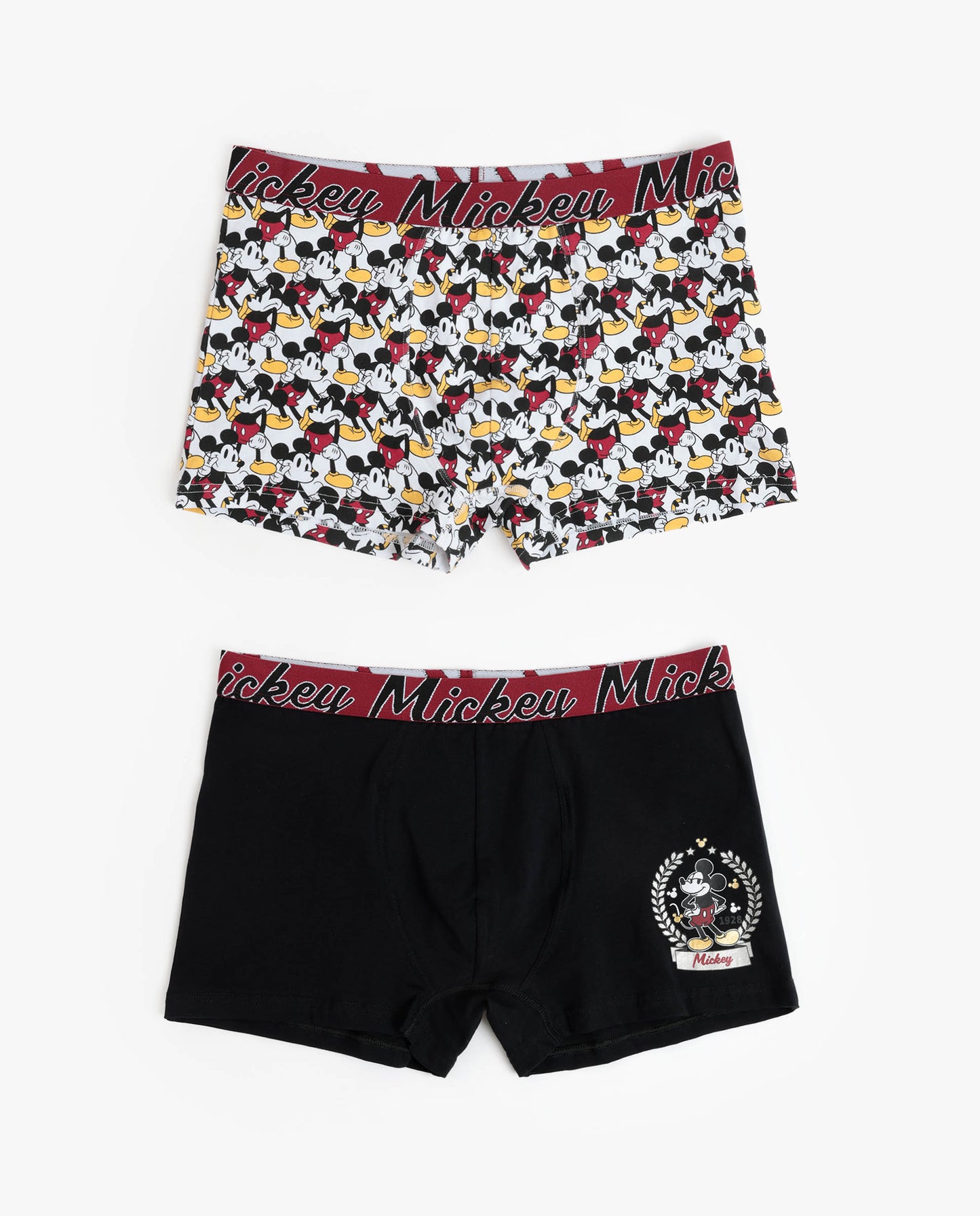 Calzoncillo/Bóxer Mickey King para Hombre, (Caja de 2 unidades)