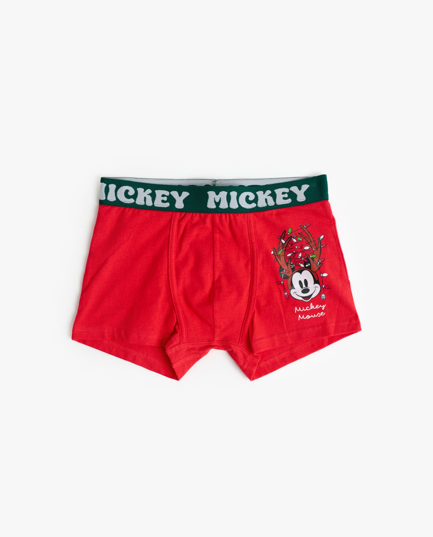 Calzoncillo/Boxer Mickey Xmas Caja Metal Regalo para Hombre