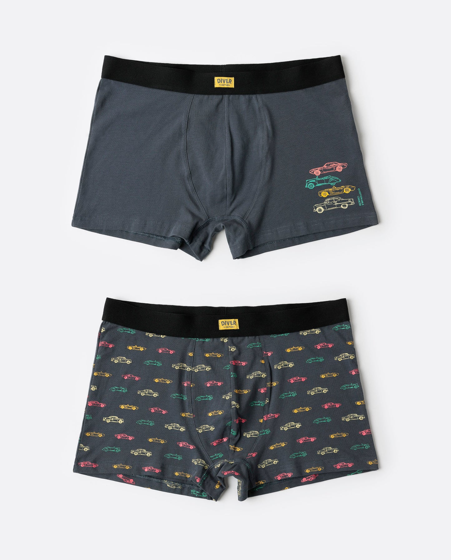 Calzoncillo/Boxer Cars para Hombre, (Caja de 2 unidades)