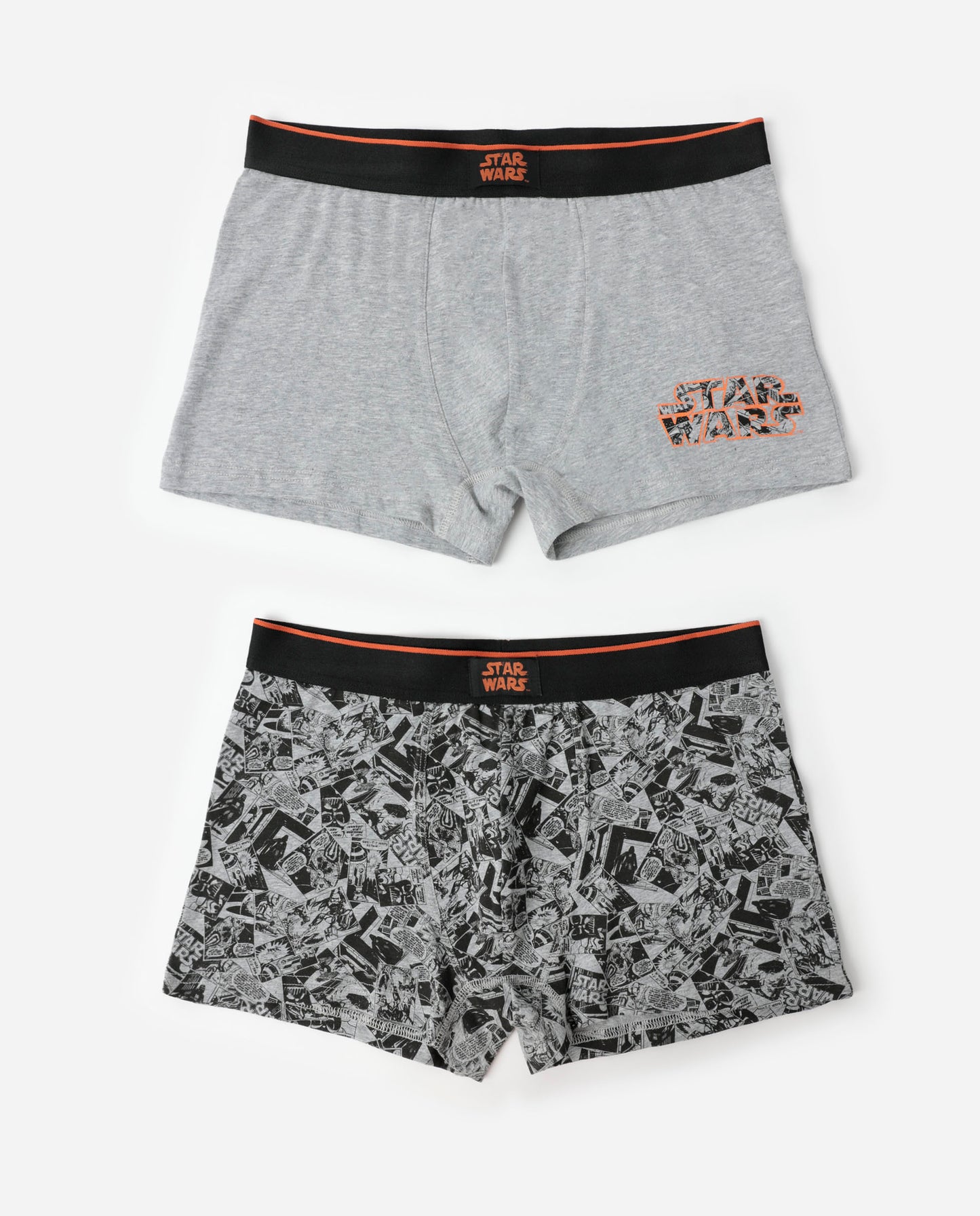 Calzoncillo/Boxer Comic B&W para Hombre, (Caja de 2 unidades)