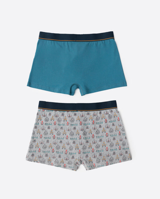 Calzoncillo/Boxer Spaceships para Hombre, (Caja de 2 unidades)