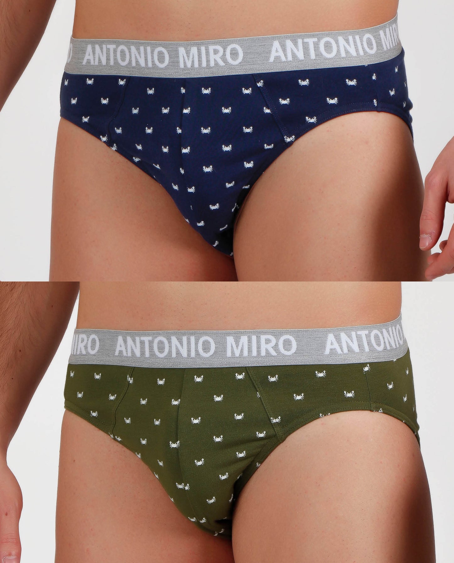 Calzoncillo/Slip Crancs para Hombre, (Caja de 2 unidades)