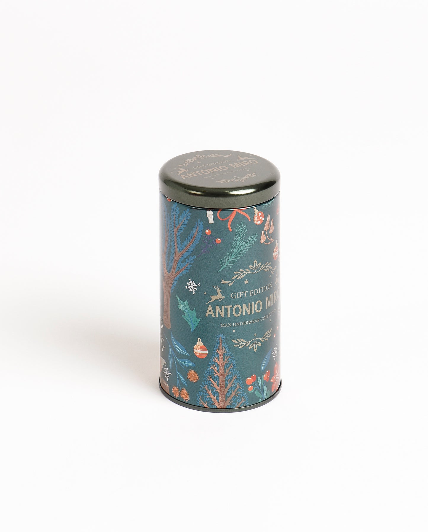 Calzoncillo/Slip Ciervos Bote Metal Regalo para Hombre