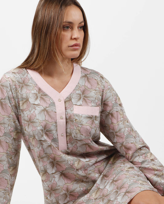 Camisola Rosa Manga Larga Made With Love para Mujer