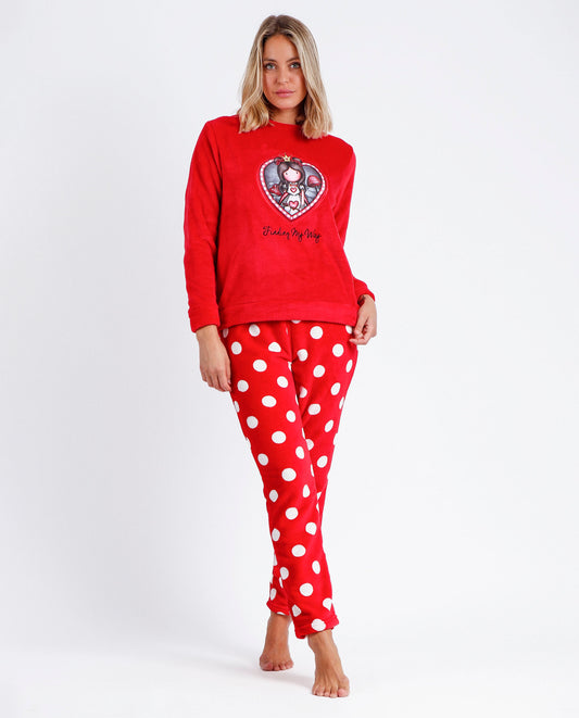 Pijama Corel Manga Larga Finding My Way para Mujer