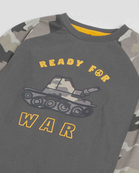 Pijama Manga Larga War para Niño